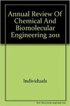 Annual Review of Chemical and Biomolecular Engineering雜志封面